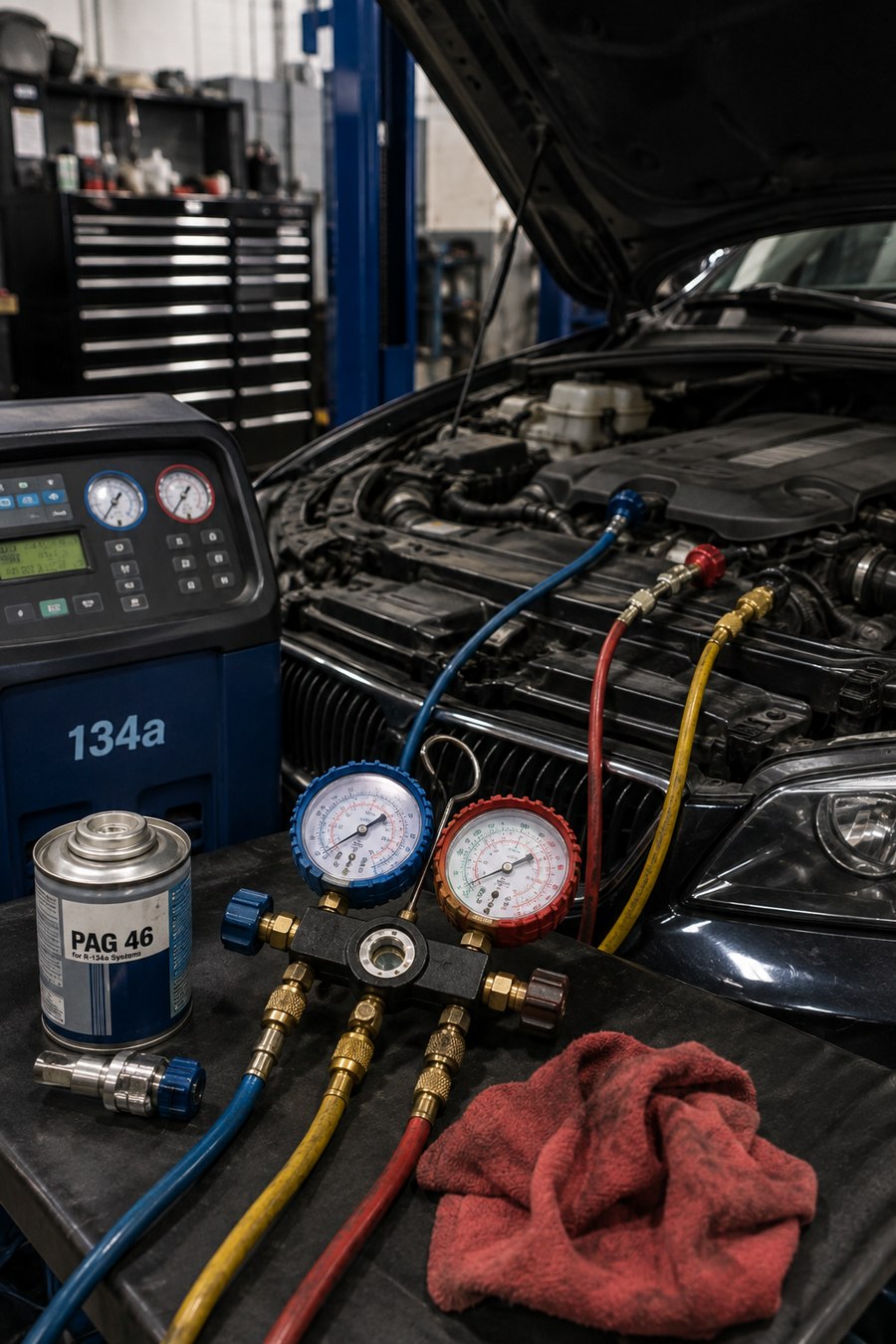 Air conditioning service & repair at DAVID's Auto Care in Sioux Falls
