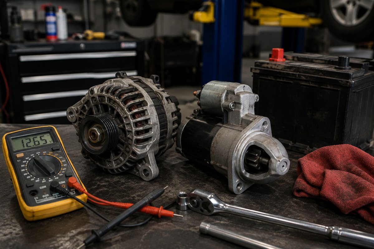 Alternators & starters at DAVID's Auto Care in Sioux Falls